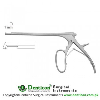 Ferris-Smith Kerrison Punch 40° Forward Down Cutting Stainless Steel, 18 cm - 7" Bite Size 1 mm 